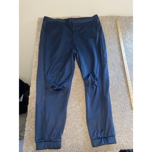 Adidas Active Pants XXLT Blue Striped Athleisure Track Pants Pockets Jogger - Picture 1 of 11